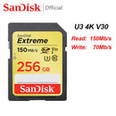 SanDisk Extreme Pro/Ultra SD Card 64GB SDXC SD 128GB 32GB Class10 Flash Memory Card 256GB 512GB 1TB SD Cards 4K SDHC For Camera