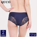 2pcs/lot QUCO Brand sexy Women Underwear High Quality Women Panties Seamless Underwear Solid Lingerie underwear women