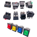 1 PCS,30/35A 250/125V AC High Current,ON/OFF,Special for Eelding Machine,KCD4,Sterling Silver Point,Rocker Power Button Switches