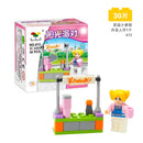 Mini Transportation tank plane Car Educational Assembled Models Building Blocks Compatible small Bricks toys for children
