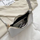 Fashion Exquisite Shopping Bag Retro Casual Women Totes Shoulder Bags Female Leather Solid Color Chain Handbag for Women 2022