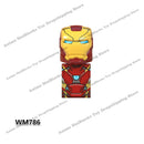 WM blocks 6052 6055 6056 6061 6063 6068 6071 6132 Disney anime bricks mini action toy figures Assemble blocks kids toys gifts