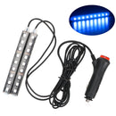 Automotive Interior Decorative Lights LED Car Foot Light 24/36/48/72 LED Atmosphere Lamp Ambient Lamp Remote/Voice Control
