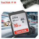SanDisk Ultra Original SD card 8GB 16GB 32GB SDHC 64GB 128GB 256GB SDXC Class10 Memory Card C10 R80mb/s USH-1 Support for Camera