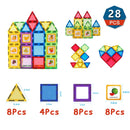1Set Magnetic Designer Construction Set Model & Building Toy DIY Magnetic Blocks Tiles Montessori Educational Toys For Kids Gift