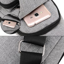 Men Anti Theft Chest Bag Shoulder Bags USB Charging Crossbody Package School Short Trip Messengers Bags Men&