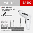 Electric Screwdriver Battery Rechargeable Cordless Screwdriver Powerful Impact Wireless Screwdriver Drill Electric Screw Driver