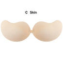 Reusable Women Breast Petals Lift Nipple Cover Lnvisible Petal Adhesive Strapless Backless Stick On Bra Silicone Breast Stickers