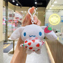 Fashion Star Kirby Plush Toys Keychain Chilkdren Toy Cute Pink Kirby Keychain Car Pendant Key Chain Woemen Keychains Toys Gifts