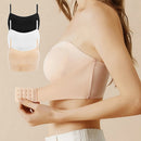 Strapless Bra Large Size Thin Section Gather Lace Non-Slip Bras Invisible Bra Lift Push Up Beautiful Back Women&