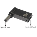 100W USB Type C to Dc Power Jack Connector USB C to Universal Laptop Power Adapter Plug Converter for Asus Dell Lenovo Notebook