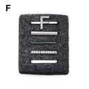 Decoration For Apple watch band Decorative Charms Diamond Jewelry iWatch/Galaxy watch 5/4/3 Bracelet silicone Strap Accessories