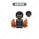 X0328 heroes blocks Disney anime movies X1833 X1835 X1836 mini action toy figures Assembly Toys bricks kids collection gifts