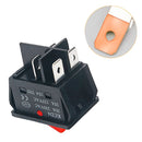 1 PCS,30/35A 250/125V AC High Current,ON/OFF,Special for Eelding Machine,KCD4,Sterling Silver Point,Rocker Power Button Switches