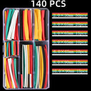 140/150 PCS Boxed 2:1 Times Shrink Electronic DIY Heat Shrink Tube Set Thermoresistant Tube Wire Connection Insulated Polyolefin