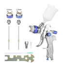Nasedal HVLP Spray Gun 600ml Cup 1.4Mm 1.7Mm 2.0Mm Gravity Airbrush nozzle needle for Painting Car Furniture Wall