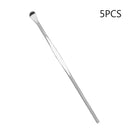 6Pcs/set Ear Wax Pickers Stainless Steel Earpick Wax Remover piercing kit earwax Curette Spoon Care Ear Clean Toolear cleaner