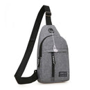 Men Anti Theft Chest Bag Shoulder Bags USB Charging Crossbody Package School Short Trip Messengers Bags Men&