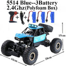 Paisible Rock Crawler 4WD 6WD Off Road RC Car Remote Control Toy Machine On Radio Control 4x4 Drive Car Toy For Boys Gilrs 5514
