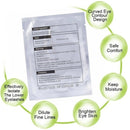 50/100pairs Eyelash Extension Paper Patches Grafted Eye Stickers 7 Color Eyelash Under Eye Pads Eye Paper Patches Tips Sticker