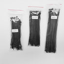 500pcs/Lot Cable Ties 3x60 3x80 3x100 3x120 3x150 Combination Set Self-Locking Plastic Nylon Wire Cable Zip Ties Black or White