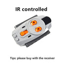 Technical Motor Parts Multi Power Functions 8293 8883 Tool Servo Train Motor PF Model Sets Building Blocks Compatible All Brands