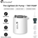 FLEXTAILGEAR Tiny Pump Portable Air Pump Camping Equip Compressor Quick Inflate Deflate Rechargeable for Hiking/Float/Air Bed