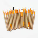 20Pcs Makeup Brushes Set for Eye Shadow Foundation Powder Eyeliner Eyelash Cosmetict for Face Make Up Brush Tools