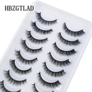 NEW 10 Pairs Natural False Eyelashes Fake Lashes Long Makeup 3d Mink Lashes Extension Eyelash Mink Eyelashes for Beauty 54