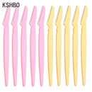 3/10/15 Pcs Professional Trimmer Safe Blade Shaping Knife Eyebrow Blades Face Hair Removal Scraper Shaver Makeup Beauty Tools