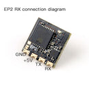 HappyModel EP1 EP2 EPW5 2.4G ExpressLRS ELRS Nano Long Range Receiver RX for ES24TX Series RC Airplane FPV Long Range LR4 LR7