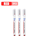 20mm Long Head Marker Pens 2/3/6/8Pcs/Set Multi-purpose Bathroom Woodworking Decoration Deep Hole Marker Pen Ink 9916 Tools Set