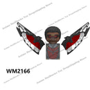 WM blocks 6052 6055 6056 6061 6063 6068 6071 6132 Disney anime bricks mini action toy figures Assemble blocks kids toys gifts