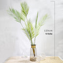 Multiple Green Large Artificial Palm Tree Plastic Plants Garden Home Outdoor Decorations Scutellaria Tropical Tree Fake Plants