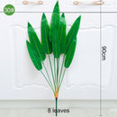Multiple Green Large Artificial Palm Tree Plastic Plants Garden Home Outdoor Decorations Scutellaria Tropical Tree Fake Plants