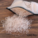 1000PCS Disposable Rubber Band Hairband For Children Ponytail Hairs Ties Colourful Elastic Hair Bands Baby Hair Accessories
