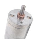JGA25-370 Geared motor DC motor 6V 12V electric gear motor high torque 5/10/15/30/60/100/150/200/300/400/500/1000/1200 rpm