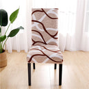 Spandex Chair Cover Stretch Home Dining Elastic Floral Print Chair Covers Multifunctional Spandex Elastic Cloth Universal Size