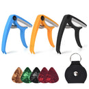 Guitar Capo Guitar Picks,Pick Holder for Acoustic and Electric Guitar,Classical Guitar Accessories