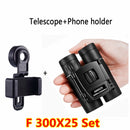 700x25 HD Powerful Binoculars Telescope 5000m/50000m Long Range Folding Mini BAK4 FMC Optics For Hunting Outdoor Camping Sports