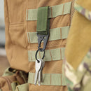 Carabiner High Strength Nylon Key Hook MOLLE Webbing Buckle Hanging System Belt Buckle Hanging Camping Hiking Accessories
