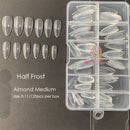 Gel Nails Extension System Full Cover Sculpted Clear Stiletto Coffin False Nail Tips 240pcs/bag