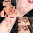 Highlight Rouge Makeup Brighten Silkworm Eyeshadow Palette Blush Contour Palette Matte Face Glitter Pigment Hairline Brow Powder