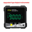 4*90° Digital Level Protractor Inclinometer Magnetic Base Digital Angle Gauge with Backlights Level Tester Measuring Tools New