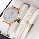 2022 New Watch Women Fashion Casual Leather Belt Watches Simple Ladies Round Dial Quartz Wristwatches Dress Clock Reloj Mujer