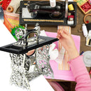 1/12 Ratio Ingenious Dollhouse Retro Sewing Machine Novelty Miniature Sewing Machine Lightweight for Home