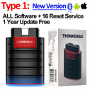 2023 THINKCAR Thinkdiag Old Version Full System all car 16 Reset Service 1 Year Free OBD2 Diagnostic Tool Active Test ECU Coding