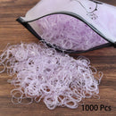 1000PCS Disposable Rubber Band Hairband For Children Ponytail Hairs Ties Colourful Elastic Hair Bands Baby Hair Accessories