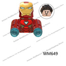 WM blocks 6052 6055 6056 6061 6063 6068 6071 6132 Disney anime bricks mini action toy figures Assemble blocks kids toys gifts