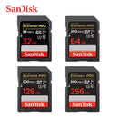 SanDisk Extreme PRO SD Card 32G 64G 128G 256G SDHC SDXC UHS-I C10 95MB/s-200MB/s U3 Memory Card Support V30 4K for Camera/DV/SLR